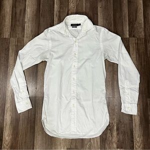 POLO RALPH LAUREN. Slim Fit Dress Shrit. White Color. Size 34